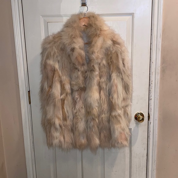 Stephen Dattner Jackets & Blazers - Vintage Blonde fox fur chubby jacket